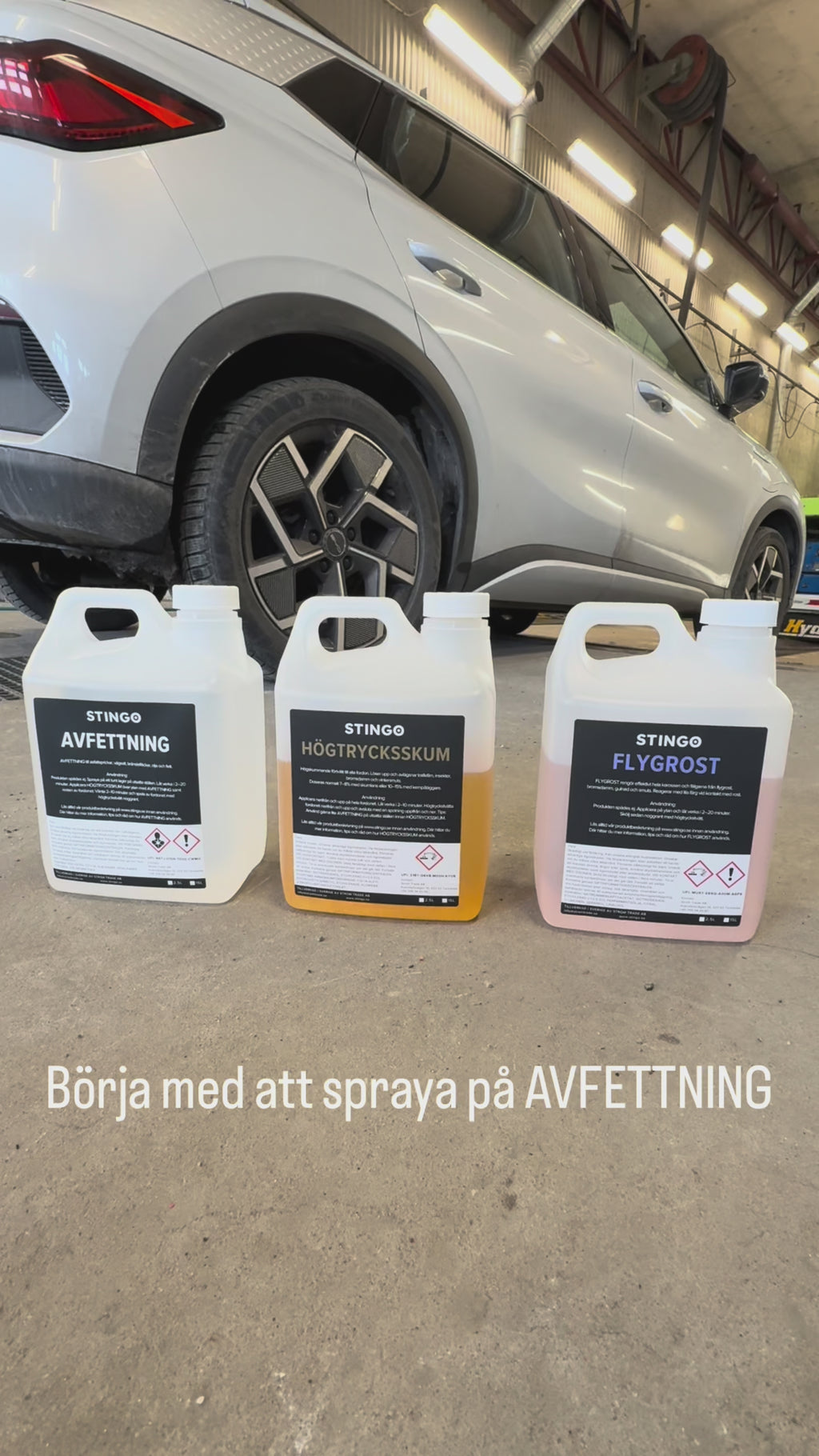 STINGO Tvättpaket